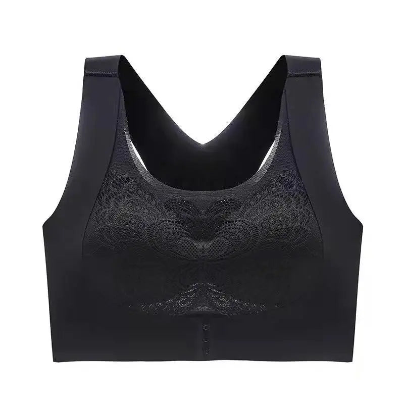 Butterfly wings High Quality Too Soft & Comfortable Push Up Removable Padded full Back Support Sports Bra
