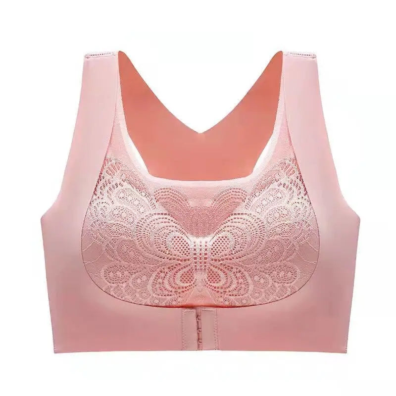 Butterfly wings High Quality Too Soft & Comfortable Push Up Removable Padded full Back Support Sports Bra