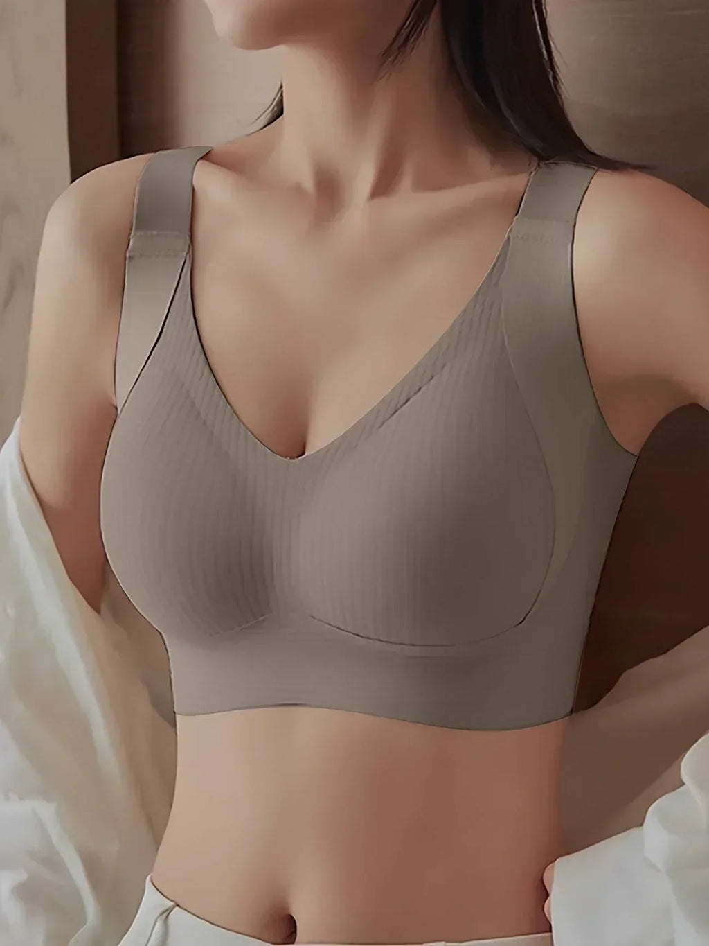 Wireless Seamless Sports Bra